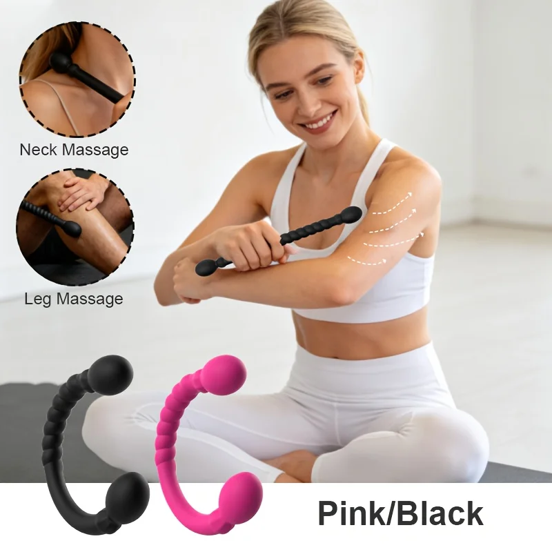 

1 Body Massager for Personal Care Facial Massage Suitable for Showering Soft and Bendable Home Beauty Muscle Massage Equipment