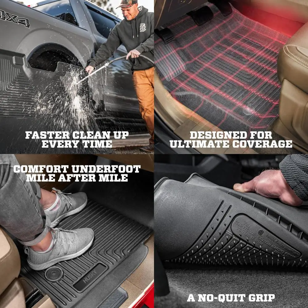 

Weatherbeater Floor Mats | Fits 2012-2017 Toyota Camry | Front & 2nd Row, 3-pc Black - 98901