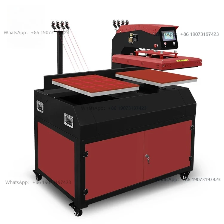 New Product in Automatic Touch Screen  Beams T-shirt Pneumatic Heat Press Machines Sublimation