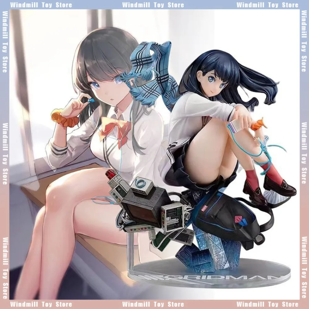 

18cm Takarada Rikka Figure Kawaii Anime Figure Ssss Gridman Figures Cute Sexy Girls PVC Statue Ornament Model Doll Gifts Toys