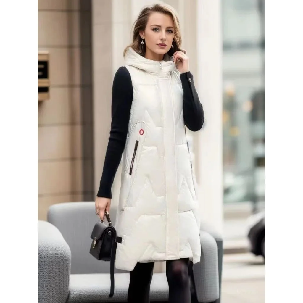 

Oversized Cotton Vests 2024 Svel Coat for Women Autumn Win Season Faionable Ladies Vest without Brand Registration