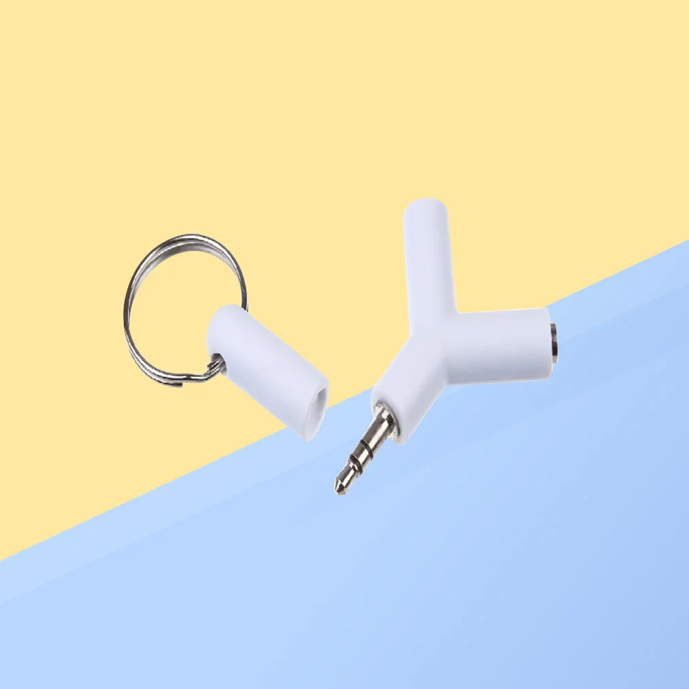 3 5mm Ses Adaptörü Y Şekilli Kulaklık Kulaklık Konektörü 35mm Splitter Stereo