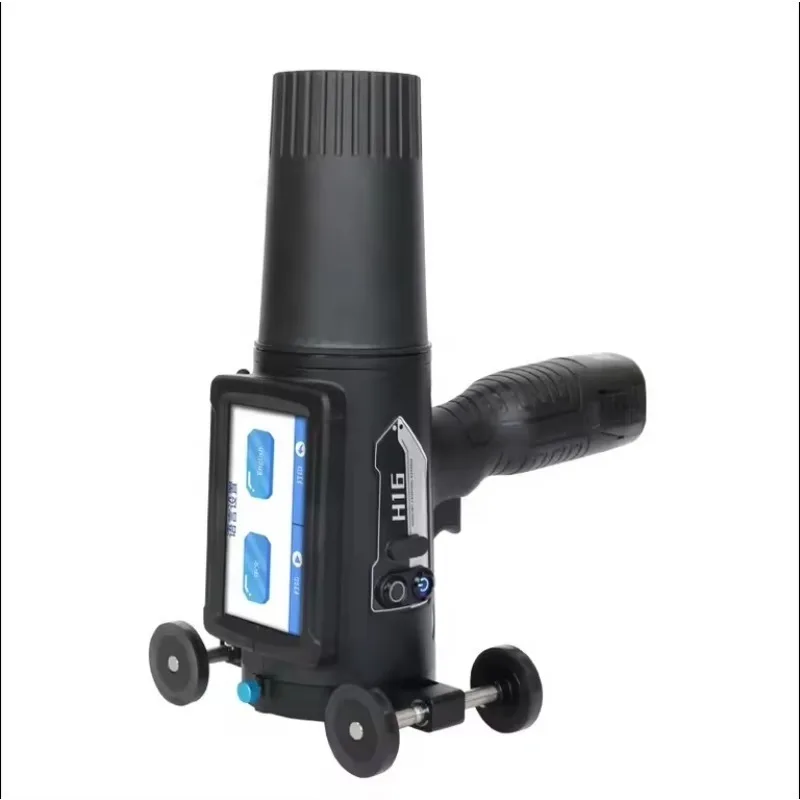 Handheld Integrated Large Character Inkjet Printer H16 H32 with Adjustable Print Height 6CM to 12CM
