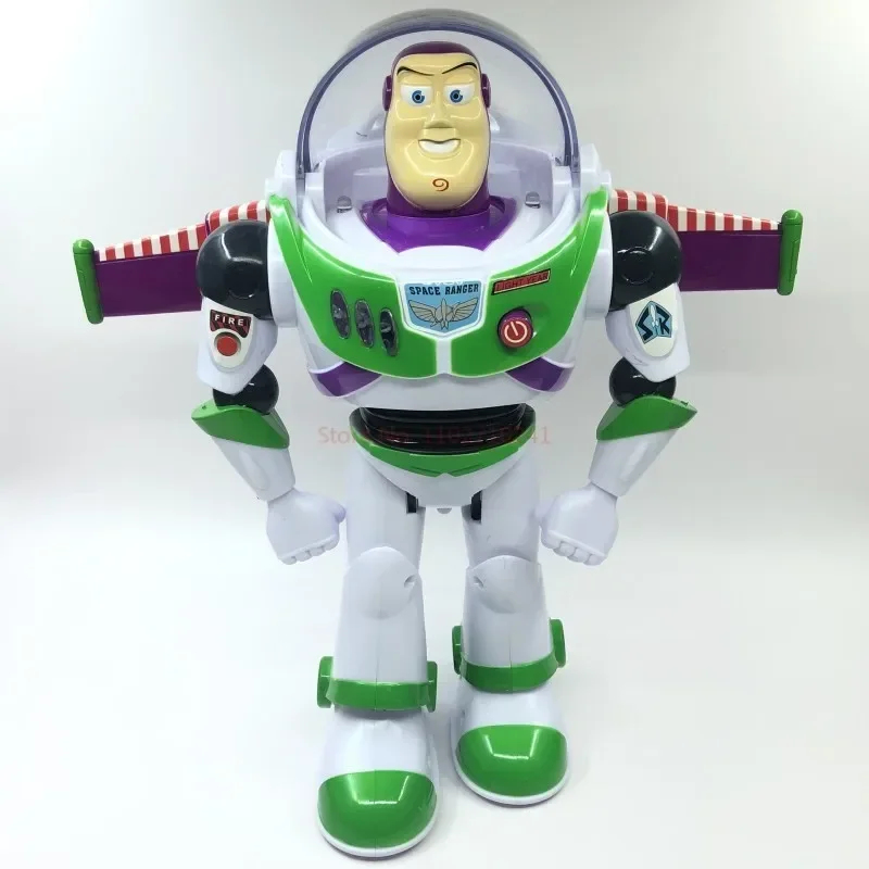 29cm Disney Toy Story 4 Buzz Astral spacer światło muzyczne ze skrzydłami lalka figurka zabawka urodziny prezenty świąteczne dla dzieci