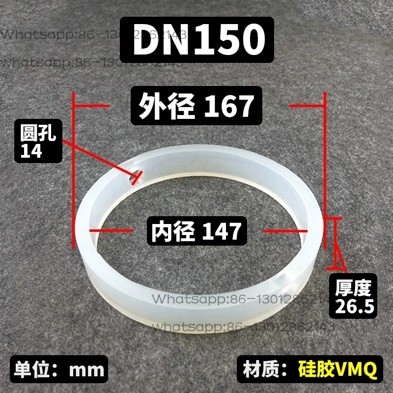 

Quick Release Butterfly Valve Gasket Valve Core Stainless Steel Powder Valve Gasket Sealing Accessories