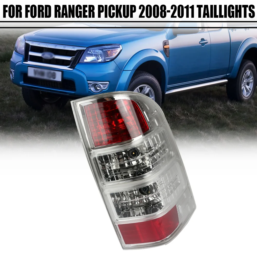 For Ford Ranger 2008/2009/2010/2011 models, rear tail light assembly including brake light, turn signal light, reverse light, le