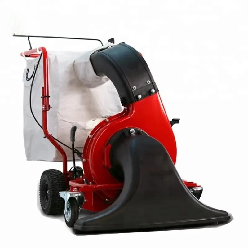 220V  Fuel Engine Vacuum Cleaner New Condition Walk Behind Leaf Blower Leaf Cleaning Machine