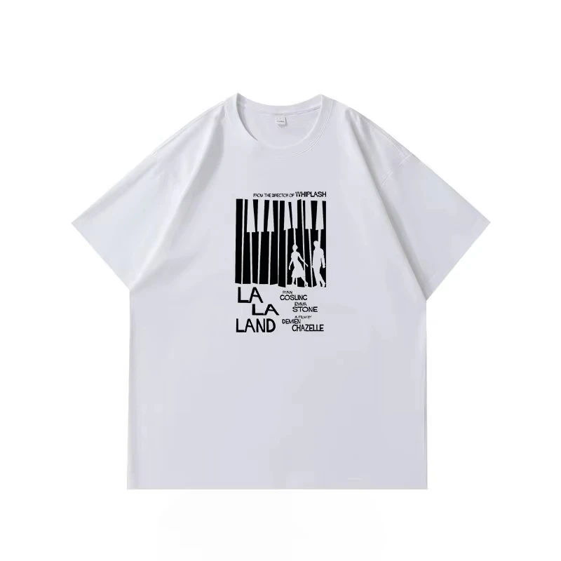 2026 Hot Movie-related T-shirt Men's Clothing and Women's Clothing Pure Cotton Casual T-Shirt