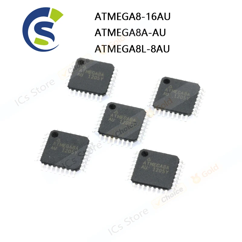 50PCS QFP-32 Chipset 100% New ATMEGA8-16AU ATMEGA8A-AU ATMEGA8L-8AU ATMEGA8 16AU ATMEGA8A AU ATMEGA8L 8AU