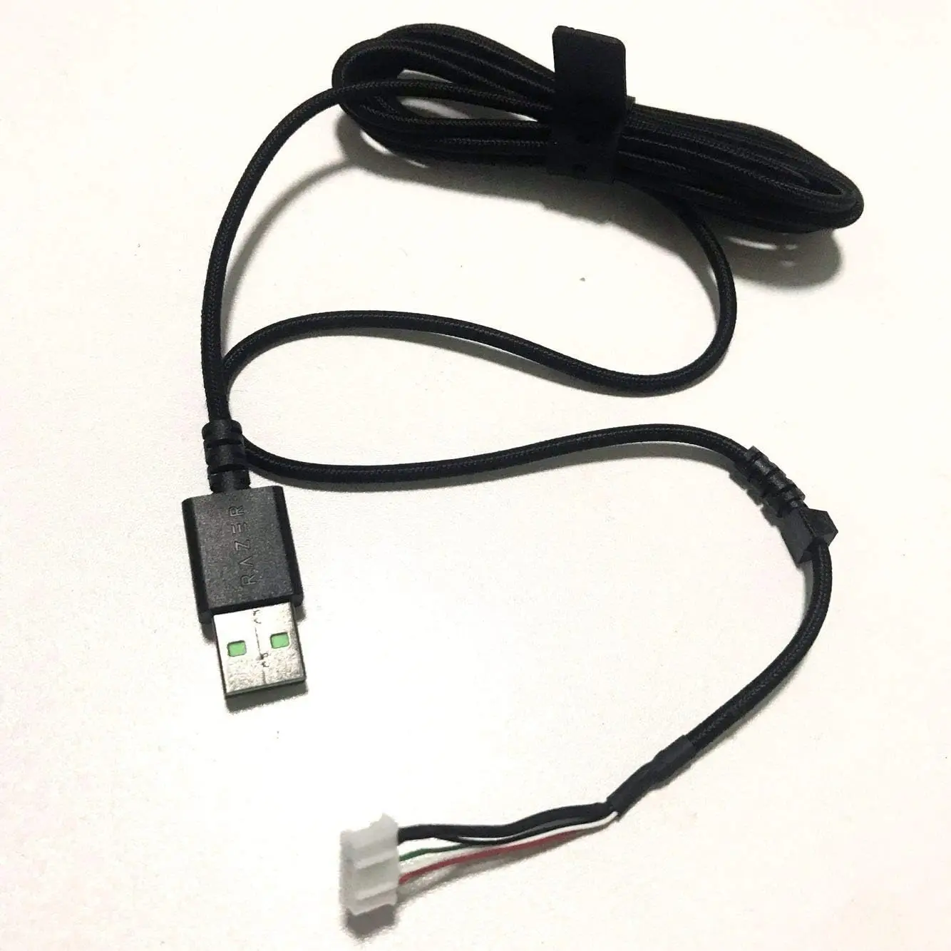 USB Mouse Cable Mice Line for Razer Mamba Elite TE Tournament Edition Replacement Snakeskin Outer Braided Wire
