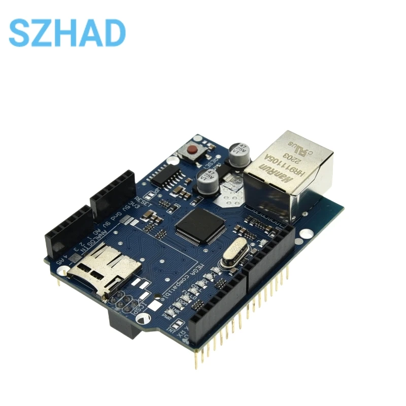 Shield Ethernet Shield W5100 R3  Mega 2560 1280 328 UNR R3 W5100 Development Board For Arduino
