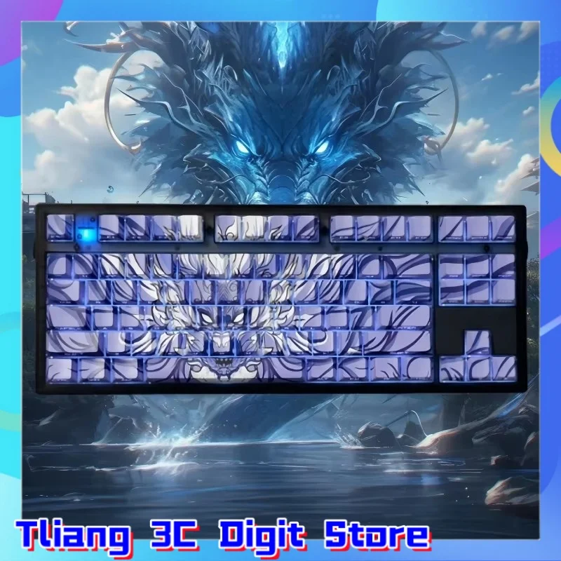 Anime Keycaps Orlon Themed Translucent Side Engraved Mechanical Keyboard Pbt Keycaps Tablet Laptop Office Gaming Keyboard Keycap