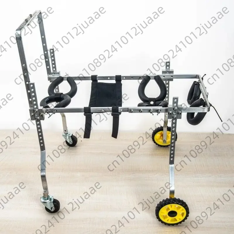 Elderly dog wheelchair four limbs front legs large and small disabled pet cat and dog scooter assisted rehabilitation scooter