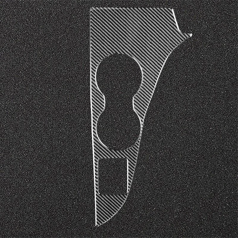 

Car Carbon Fibe Central Console Water Cup Cover Trim For Lexus RX350 RX450h 2016 2017 2018 2019 Auto Interior Accessories Decor