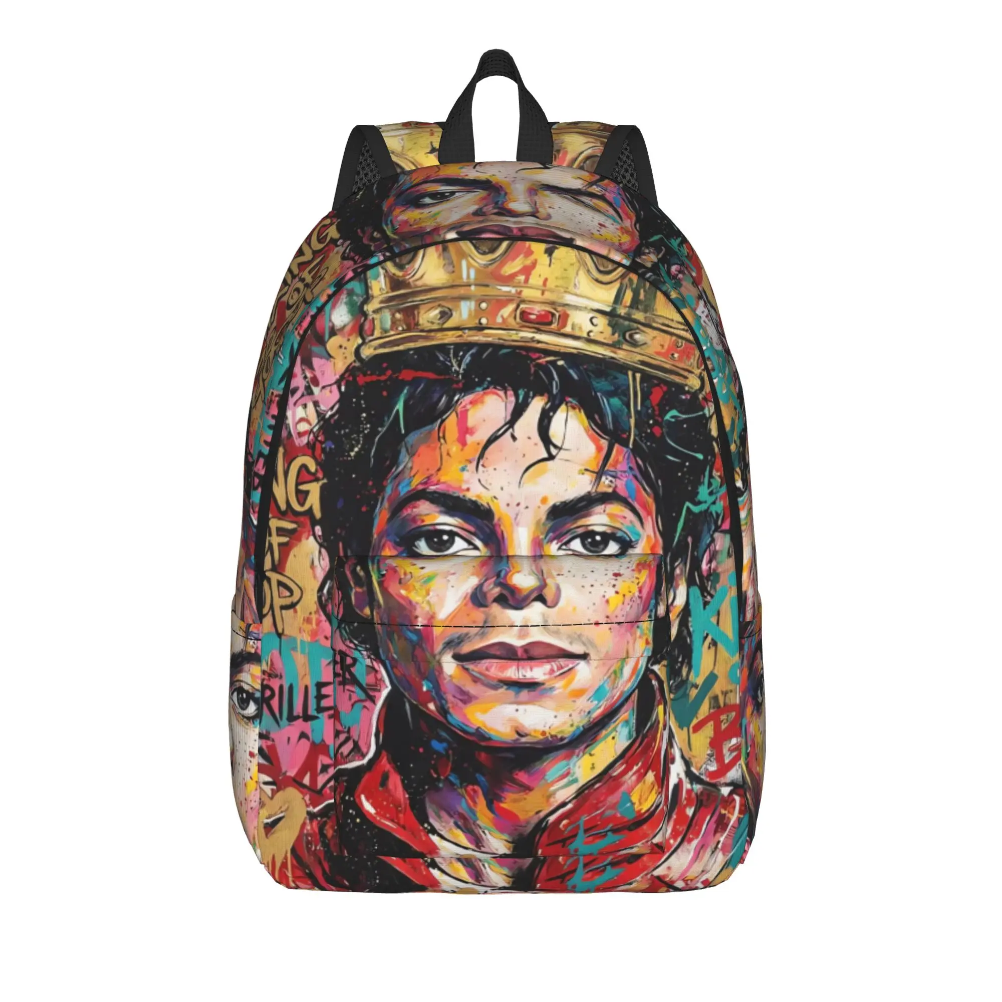 Michael Jacksons Musical Movie 2026 Backpack  Daily Backpacks Women Custom Pattern School Bags Kawaii Rucksack