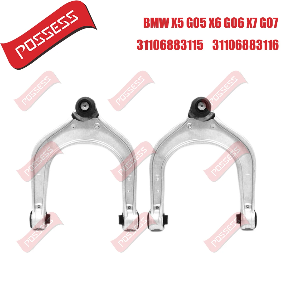10 Pieces Front Axle Suspension Control Arm Ball Joint Stabilizer Link Tie Rod End Kits For BMW X5 G05 X6 G06 X7 G07 2018-/