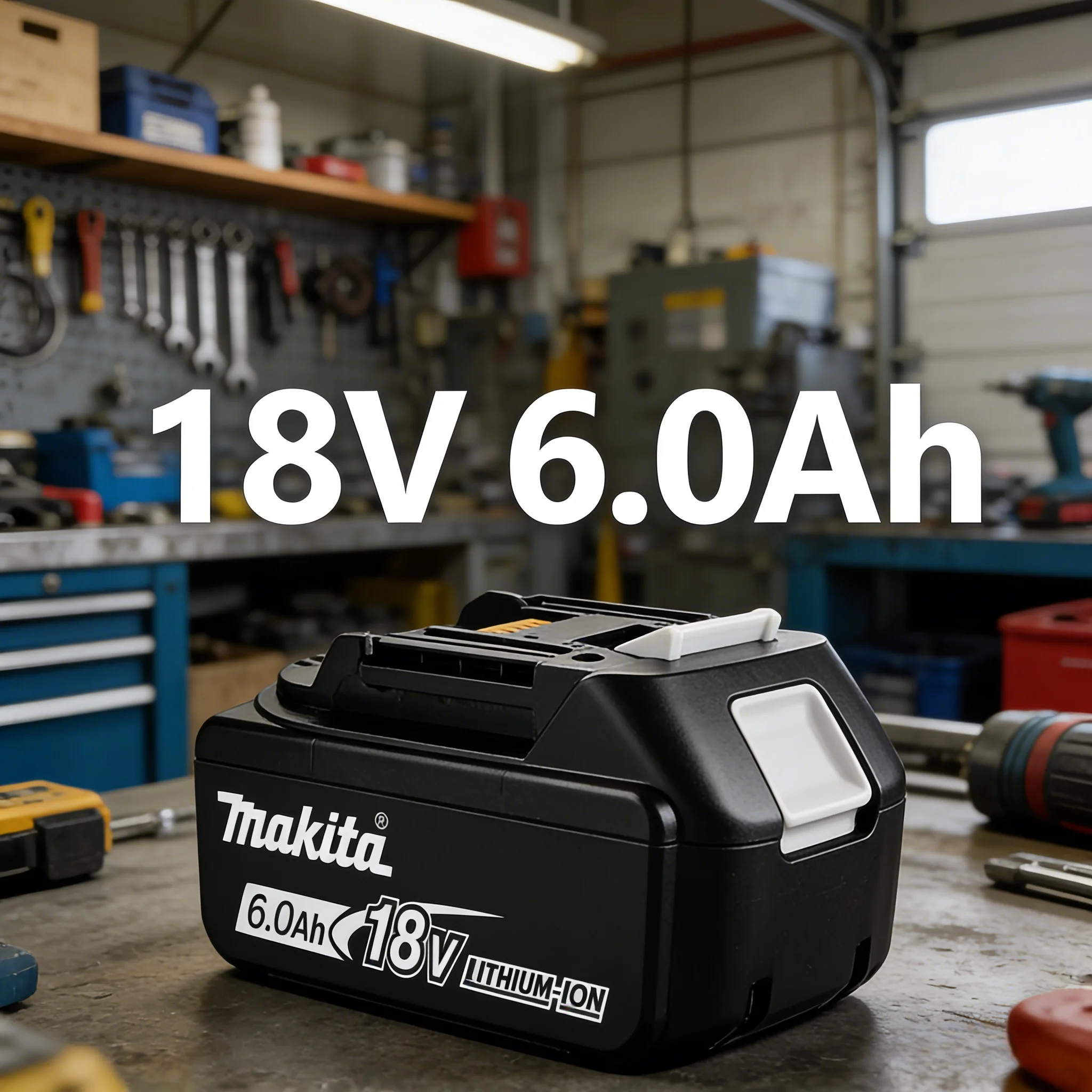 Batterie au Lithium 18V 6,0ah pour outils électriques Makita BL1830B BL1850B BL1860 DTW700, neuve, livraison gratuite