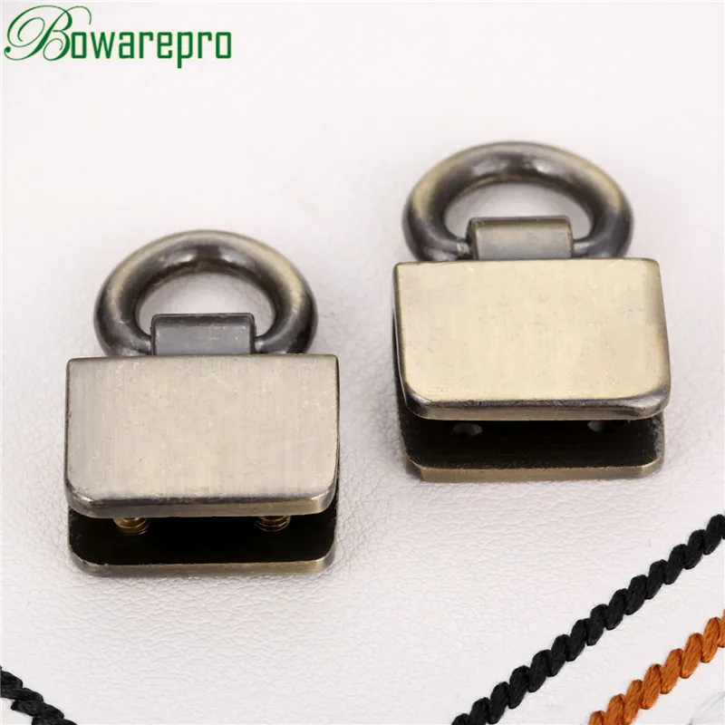 2Pcs Square Metal Claps Buckle Hook DIY Hardware Accessories Garment Belts Bag Hanging Hook Strap Chain Handbag Handle Connector