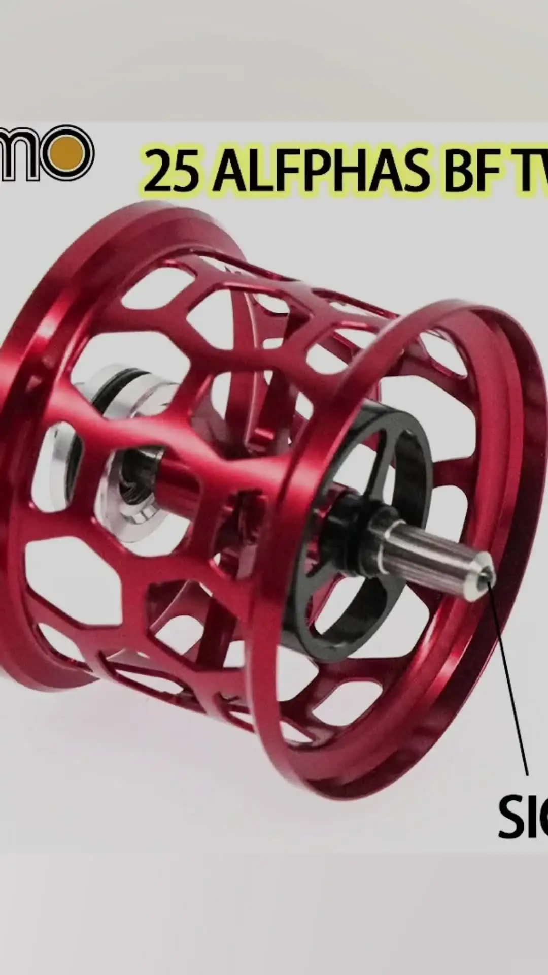 AMO DIY スプール 2025 ALPHAS BF TW ベイトキャスティング 軽量