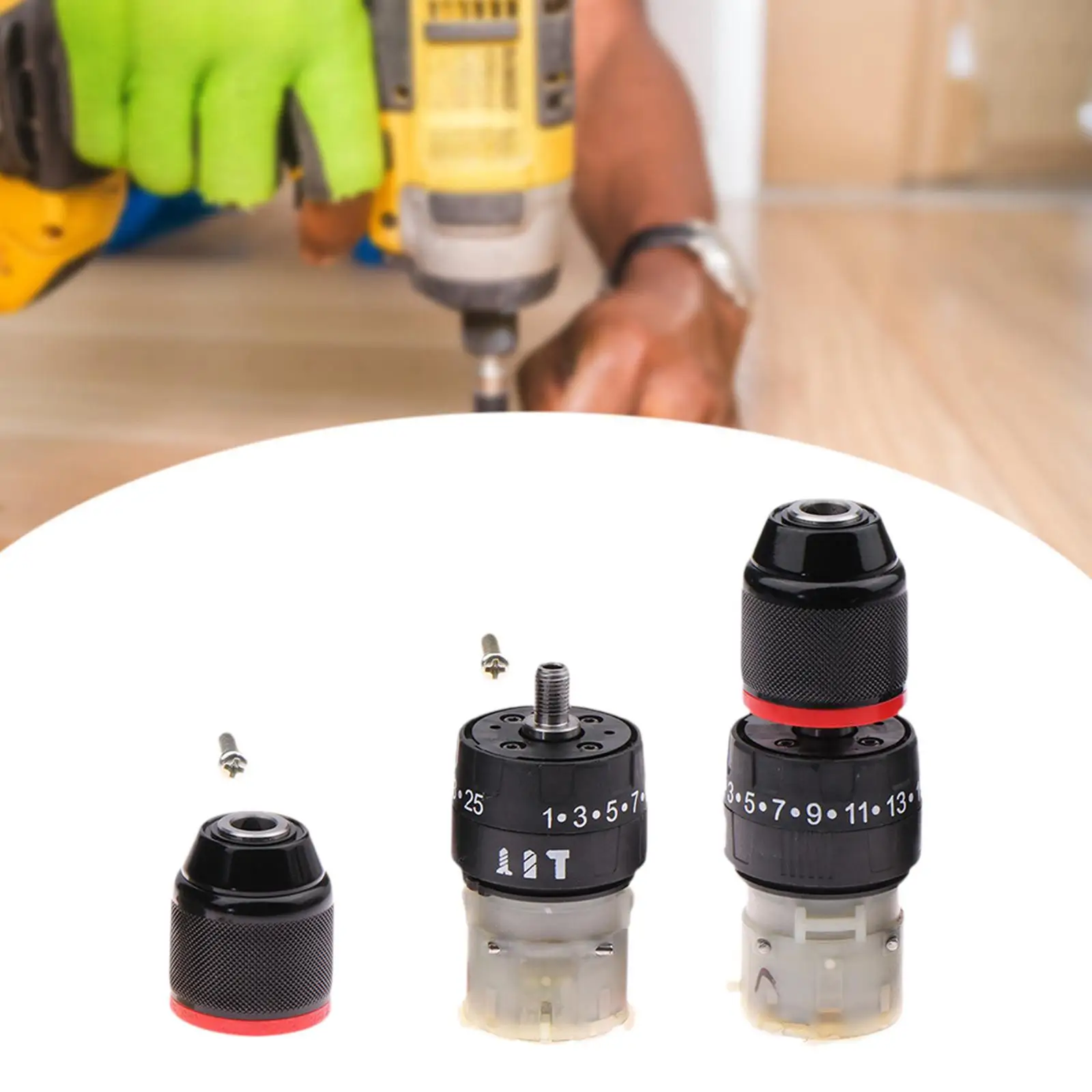 เจาะ Chuck Adapter Quick Change Attachmduty โลหะมัลติฟังก์ชั่นเครื่องมือสําหรับ Home Improvement เจาะ Centering แกะสลัก