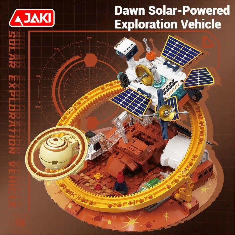 

JAKI Solar Probe Rover Building Blocks Toys Set, Aerospace Series Model Assembly, Educational Toy for Children and Holiday Gifts