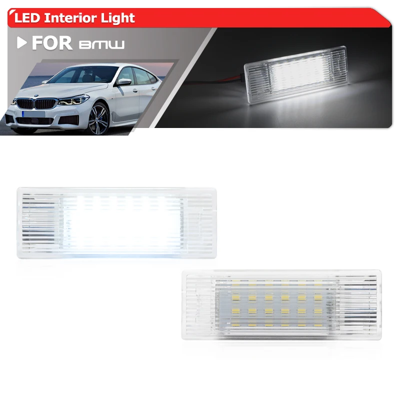 

For BMW 5Series G30 G31 6Series G32 2017-2023 F&R LED Step Door Courtesy Puddle Light Car Interior Glove Box Replacement Lamps