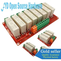 1 2 4 8-Way High Level Trigger DC Control DC Solid-State Relay Module Single-Phase Electric Relay Solid State 5A