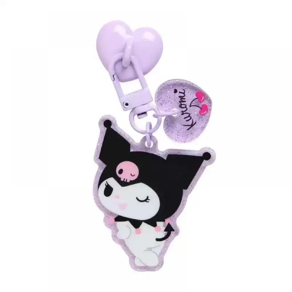 Sanrio Hobby Kuromi Cinnamoroll การ์ตูน Self-Adhesive โทรศัพท์มือถือแหวนโทรศัพท์มือถือแขวนหัวเข็มขัดของขวัญวันเกิด
