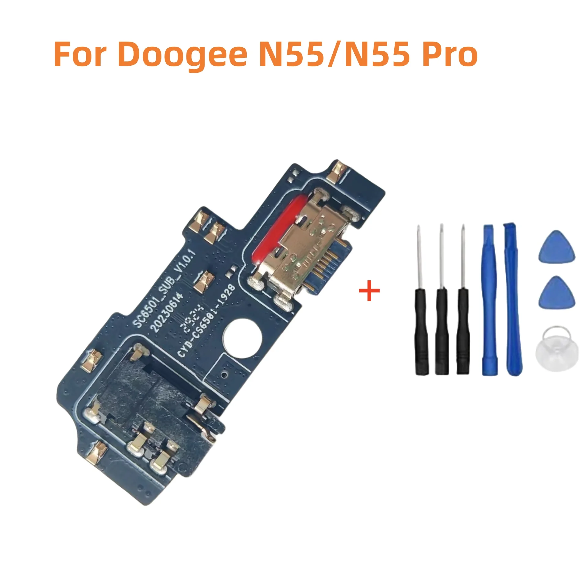 For Doogee N55 N55 Pro New Original USB Board Charger Plug Charging Dock Repair Replacement
