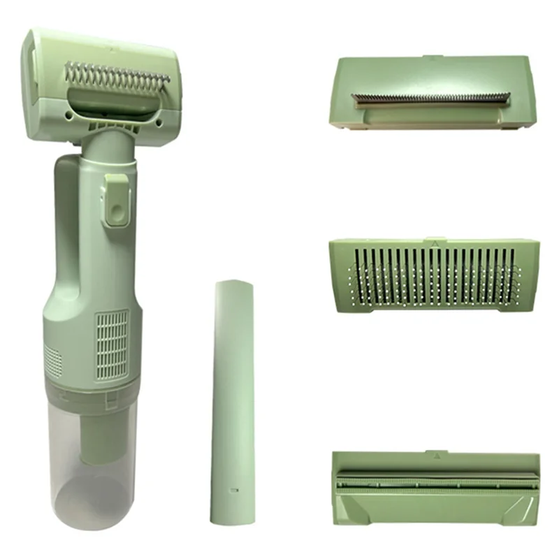 

ABCA-For Dogs For Cats Pet Grooming Vacuum, Supply Vacuum Pet Hair Removal Tool, Comb Kit For Shedding Dematting