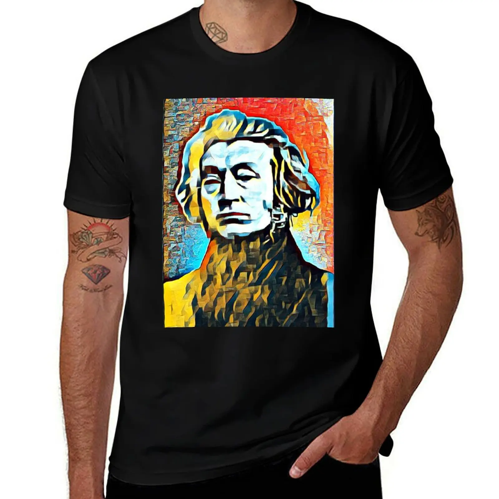 

Adam Mickiewicz Artwork Adam Mickiewicz Portrait Adam Mickiewicz Wall Art T-Shirt anime clothes mens clothes