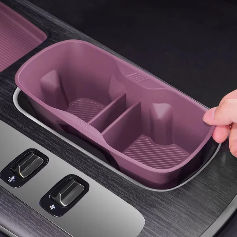 

For Xiaomi SU7 2024 2025 Central Control Anti-skid Shock-absorbing Water Cup Sleeve Limit Modified Parts