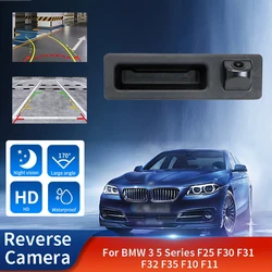 Brother F HD Visione Notturna Tronco Maniglia Auto Telecamera di Retromarcia Telecamera di Backup Per BMW Serie 3 5 F25 F30 F31 F32 F35 F10 F11