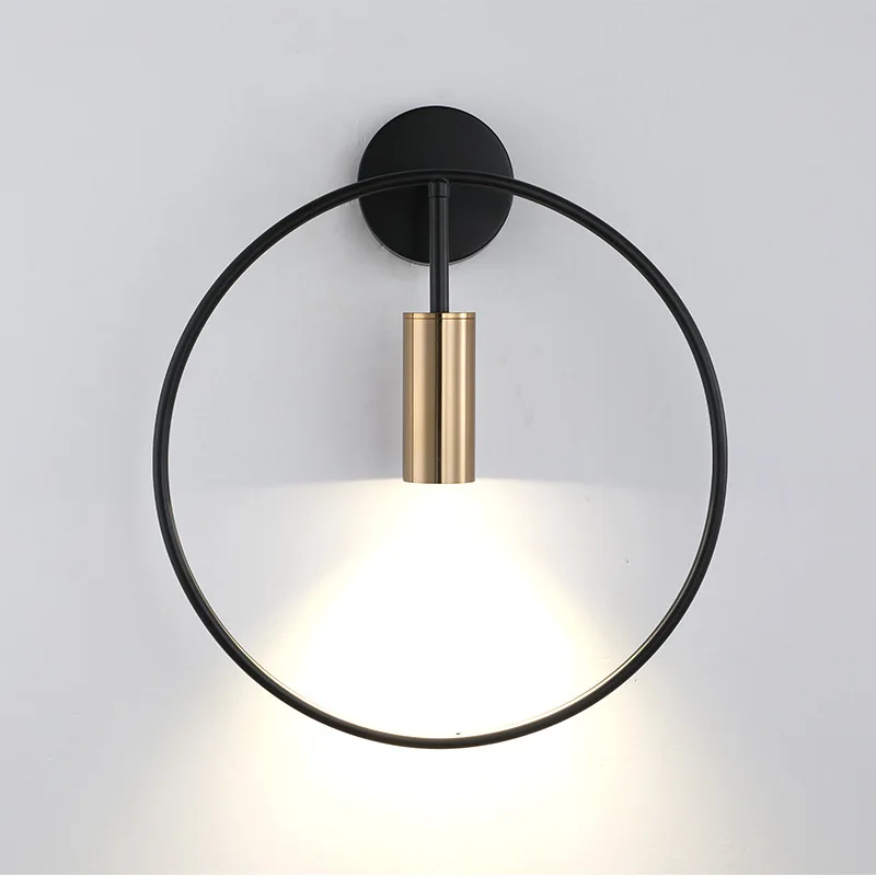 

Minimalist Line Wand Lamp Nordic Designer Creative Personality Wall Lights Living Room Porch Bedroom Bedside Corridor