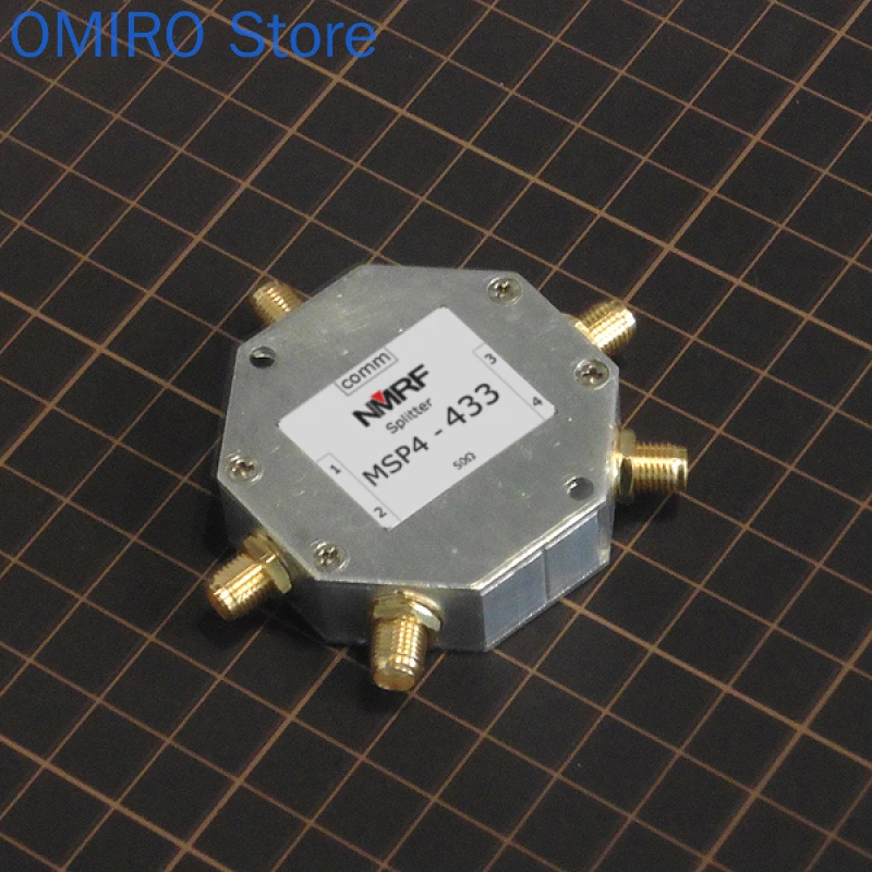 

400-460mhz 0.7m Band ISM Frequency Power Distributor, Quad Power Divider / Combiner, SMA