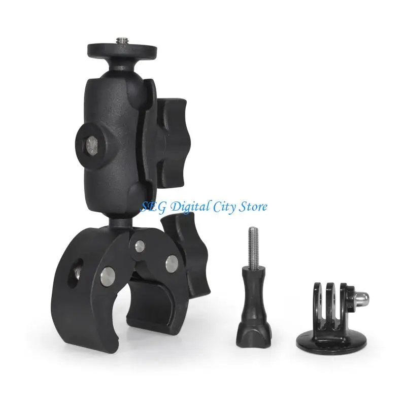 U75B Motorcycle Fixed Bracket Adapter 25mm Ball for Head Handlebar Mirror Mount