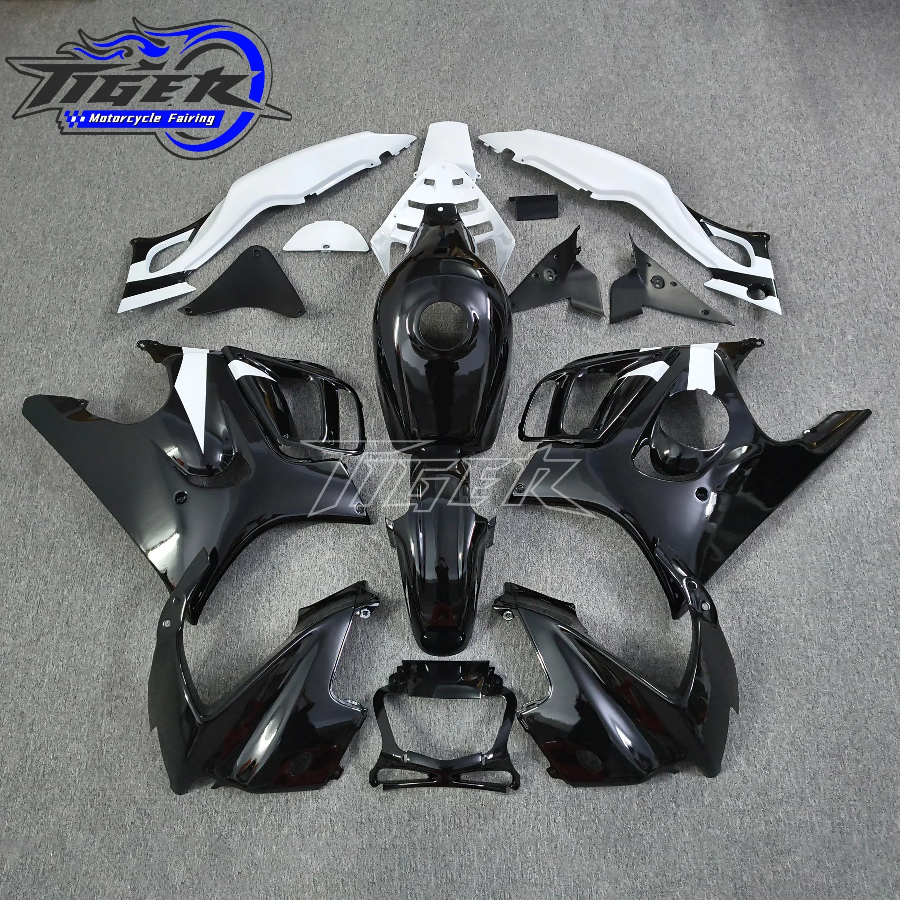 

Full Body Kits Fit For Honda Cbr600 1997 - 1998 Black Silver Fairing CBR600F3 97 98 Bodywork CBR600 F3 1997 1998 Customized