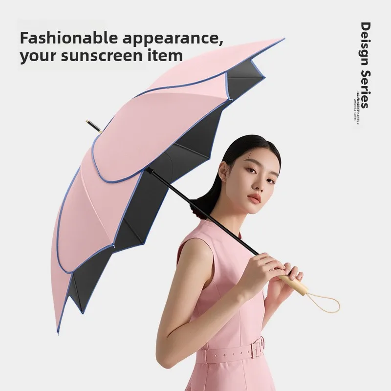 

Parasol Umbrella Sun The Umbrella Academy Long-handled Flower Umbrella Suitable for Both Sunny and Rainy Days Straight Handle