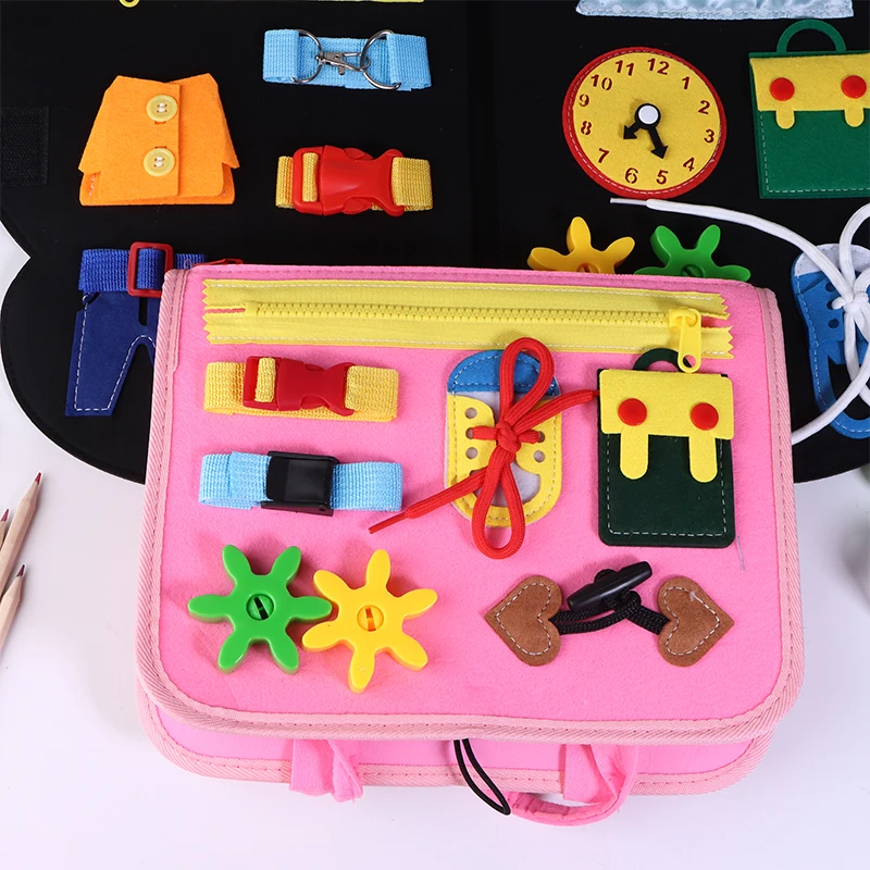 ورأى لوحة تعليمية طفل لعبة مونتيسوري مشغول مجلس لعبة حسية للأطفال التعليم المبكر لعبة تعلم المهارات الحركية الدقيقة اللعب