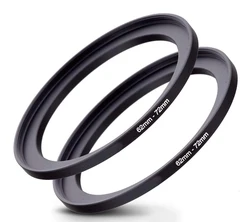 62mm-72mm Step Up Ring Lens Filter Adapter Ring  62 To 72 62-72mm Stepping Adapter Camera Adapter Ring