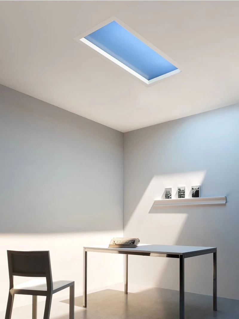 Oberlicht Smart Control Decken leuchte eingebettet LED Decken leuchten für Büro dimmbare Küchen insel Beleuchtung Badezimmer Himmel Licht – Detail 15