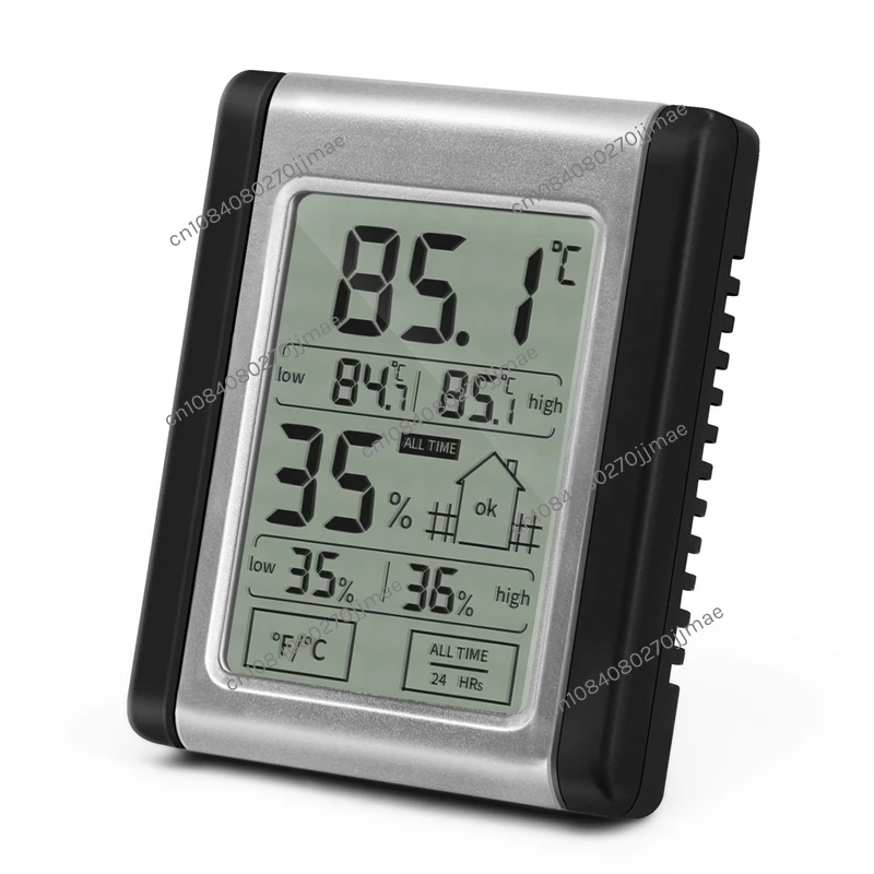 

New touchscreen electronic thermohygrometer for comfort room monitoring digital display thermohygrometer