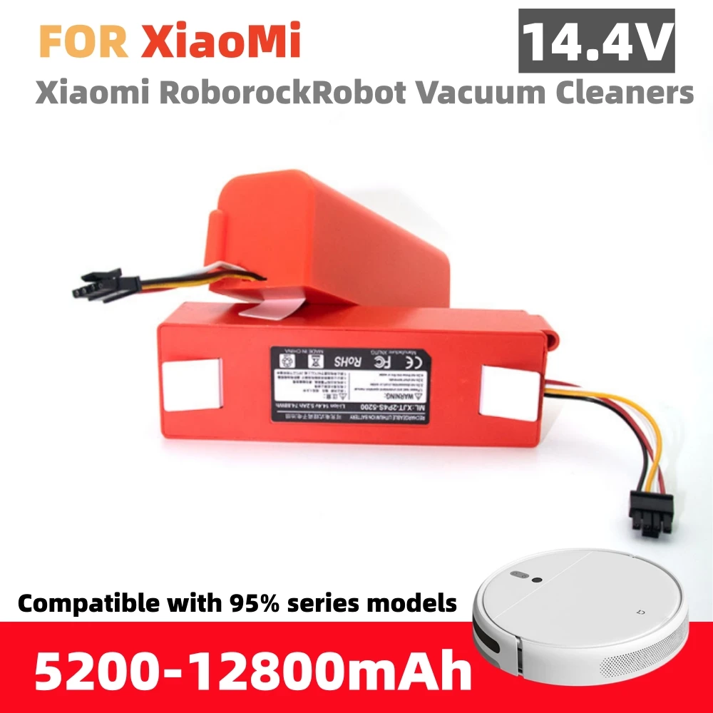 

Original Robotic Vacuum Cleaner Replacement Li-ion Battery for Xiaomi 1C Robot Roborock S45 S50 S51 S55 V2 V3 Accessory Spare