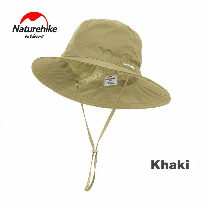 Naturehike Hiking Hat Outdoor Cap Fisherman Bucket Hat Camping Fishing Summer Shade Men Women Breathable Quick-dry Lightweight