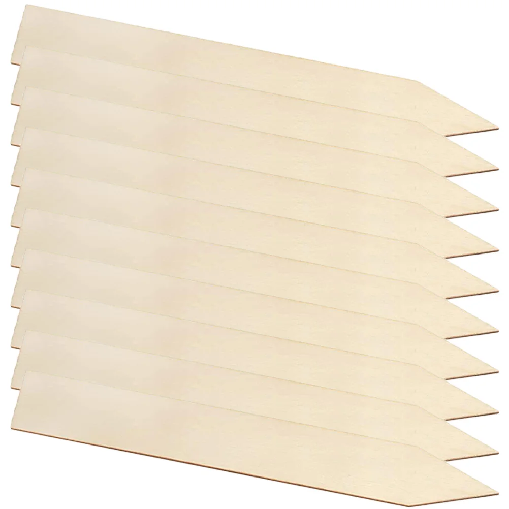 

30Pcs Premium Wooden Plant Tags Easy to Use Garden Markers Creative Name Tags for Plants Landscaping Accessories