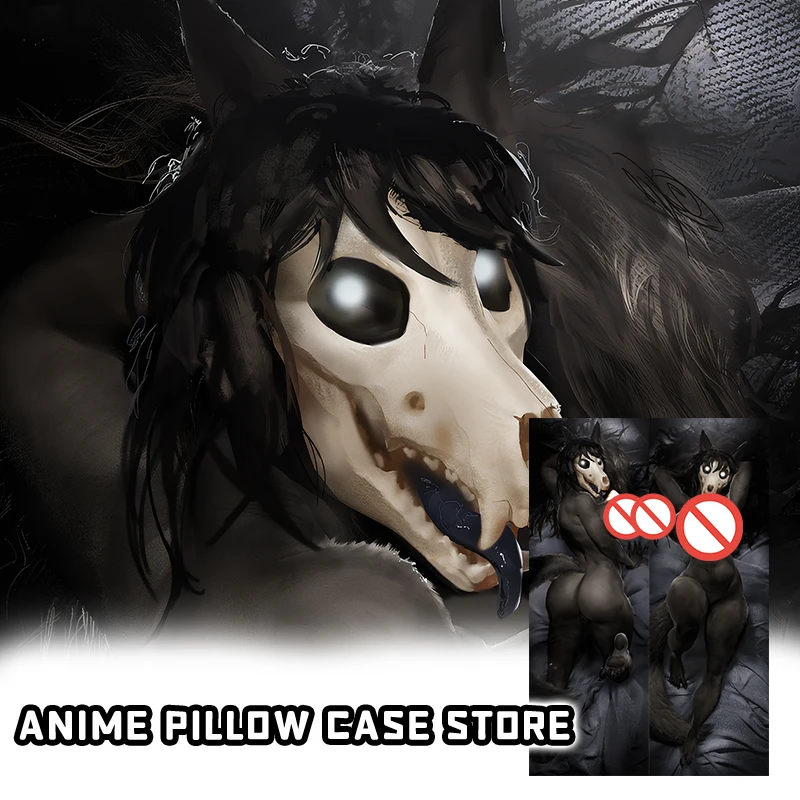 Futa Scp 1471 Mal0 أنثى Dakimakura أنيمي فروي وسادة للجسم غطاء مزدوج الوجهين طباعة الحياة حجم المخدة هدية #2