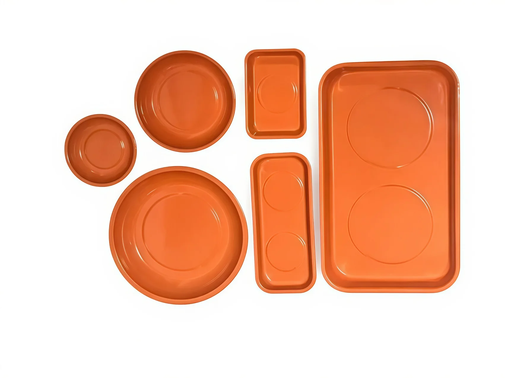 Round /Square Magnetic Bowl, Durable with Magnetic Stainless Steel Parts Tray for Easy Access and Prevention of Parts Loss