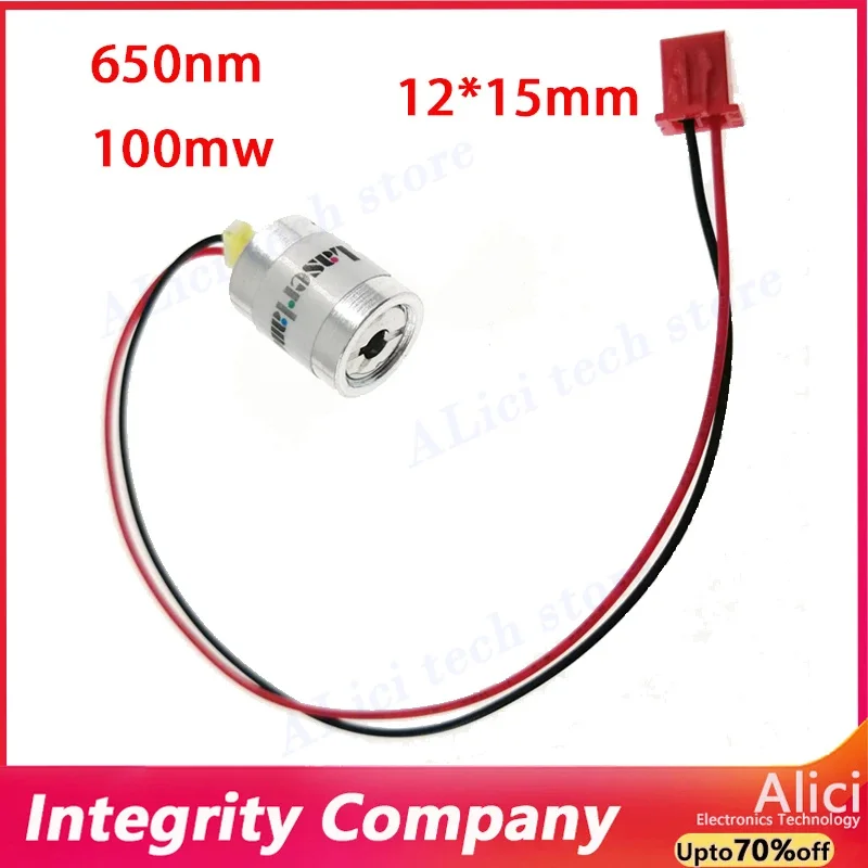 

650nm 100mW Red Dot Laser Module Stage Effects with no Driver 12*15mm