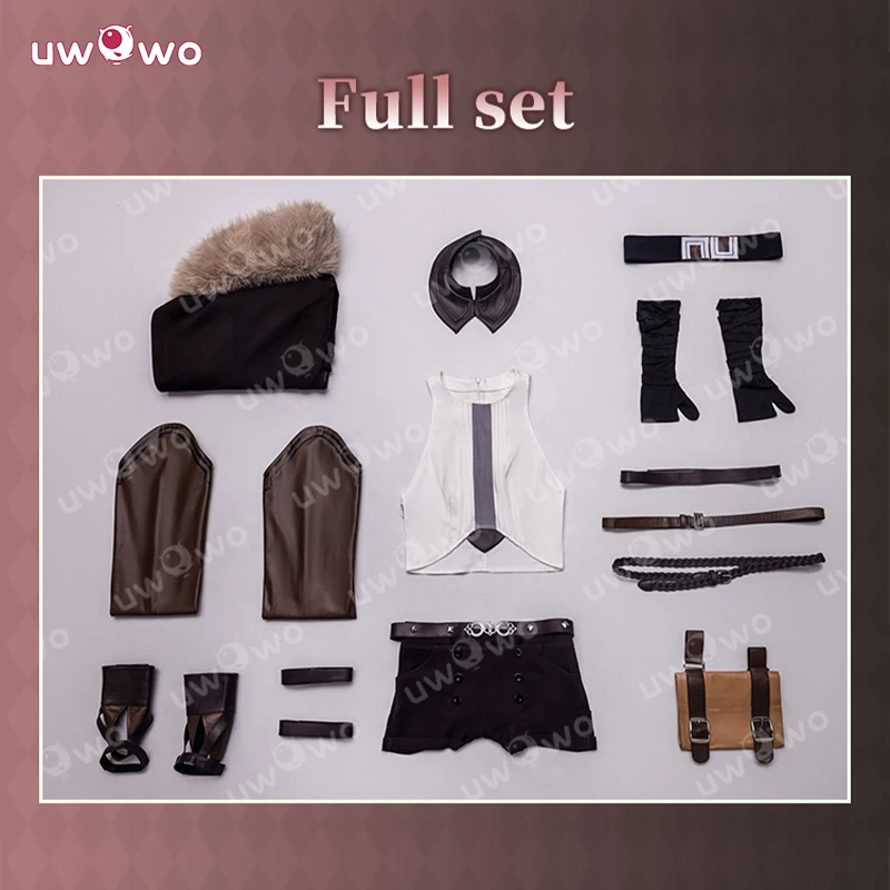 UWOWO 콜라보레이션 시리즈: 애니메이션 코스프레 에리스 코스프레 의상 에리스 그레이라트 코스프레 의상 S-2XL 할로윈 의상