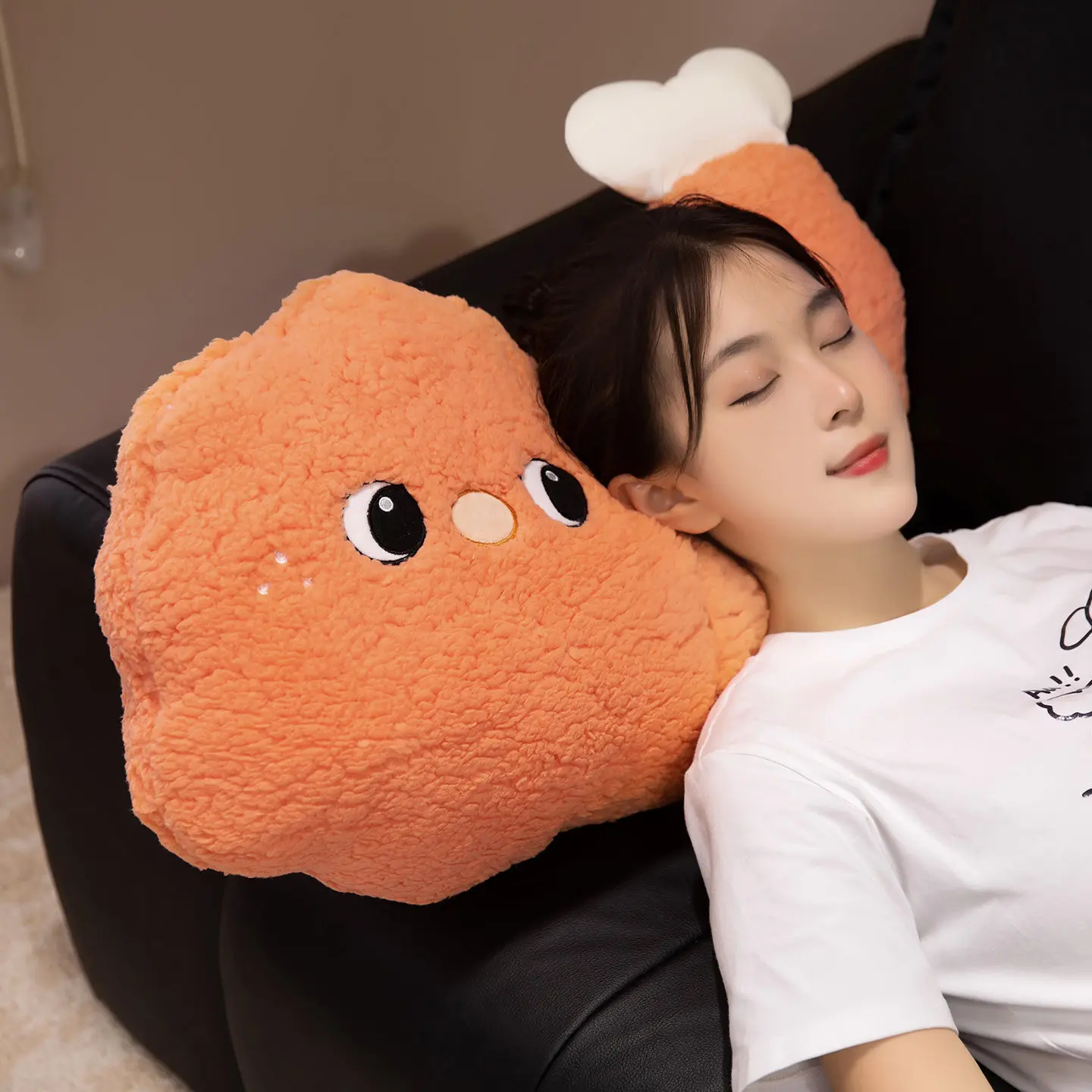 

Креативная подушка для домашнего декора, мягкая подушка для отдыха для кровати, дивана, офиса с нескользящим основанием, можно стирать в машине, милый подарок